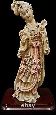 18th Century Japanese Iwai Satsuma Geisha Figurine ca1780-1800