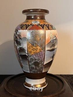 A Very Fine Antique Late Meiji Period Japanese Satsuma Baluster Itö Signed Vase