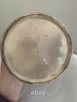 ANTIQUE JAPANESE SATSUMA Jar Tea Caddy Humidor Porcelain