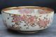Antique Japanese Meiji Period Satsuma Lobed Bowl Signed Koshida