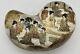 Antique Japanese Satsuma Geisha Scene, Curious Shape, Pill Box, Litlle Trinket Box