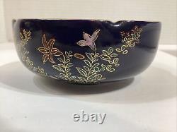 Antique Japanese Satsuma Porcelain Bowl signed Koshida