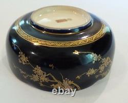 Antique Japanese Satsuma Shimazu Pottery 6 Bowl, Taisho Period (1912-1926)