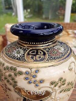 Antique Japanese Satsuma Vase