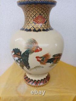 Antique Japanese Satsuma Vases Vintage