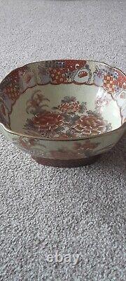 Antique Japanese Satsuma bowl, Meiji period