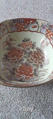 Antique Japanese Satsuma bowl, Meiji period