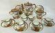 Antique Japanese Satsuma coffee set by Nikko