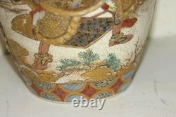Antique Japanese Satsuma large Vase