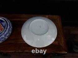 Antique Japanese Satsuma or Kutani Porcelain Charger Plate