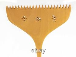 Antique Kami-Yui Nihongami Comb Series Satsuma Tsuge Wood Styling Comb Item F