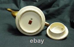 Antique Satsuma Pottery Coffee Set Taisho Period