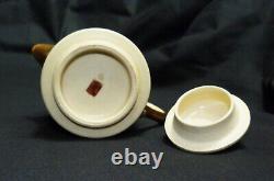 Antique Satsuma Pottery Coffee Set Taisho Period