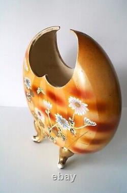 Antique Satsuma Vase Rare 1900-1920 Hand Painted Japanese Art Interior Deco Gift