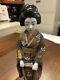 Antique/Vintage Japanese Satsuma Hand Painted Porcelain Geisha Girl Figurine 12