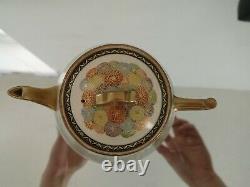 Exquisite Rare Antique Japanese Satsuma Teapot Meiji Period Signed