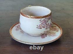 Fine Antique Japanese Satsuma Cup & Saucer, Mid 19th Century, Signed