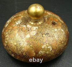 Highest Quality Japanese Meiji Satsuma Dragon Teapot Gold Signature Ultra Rare
