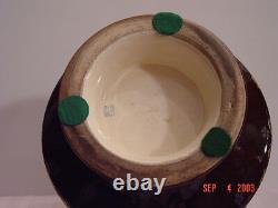 Japanese Antique Satsuma Vase Rare Color Signed Kinkozan