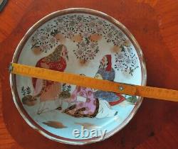 Japanese Satsuma Bowl Hand Painted Very RARE