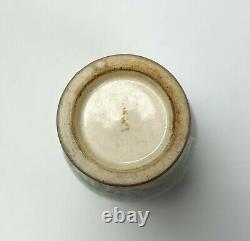 Japanese Satsuma Hand Painted Miniature Porcelain Vase Meiji Period