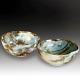 Japanese Satsuma Pair of bowls by BIZAN Late Meiji Superb Quality 12cm D