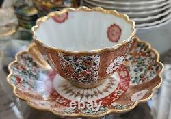 Japanese Satsuma Teacup And Saucer