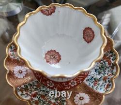 Japanese Satsuma Teacup And Saucer