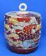 Japanese Satsuma vintage Victorian Meiji Period oriental antique biscuit barrel