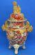 Japanese Satsuma vintage Victorian Meiji Period oriental antique koro vase A