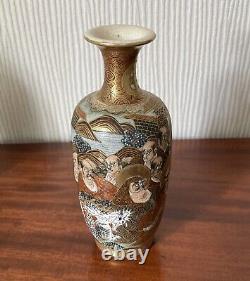 Japanese satsuma vases antique