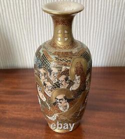 Japanese satsuma vases antique