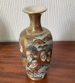 Japanese satsuma vases antique