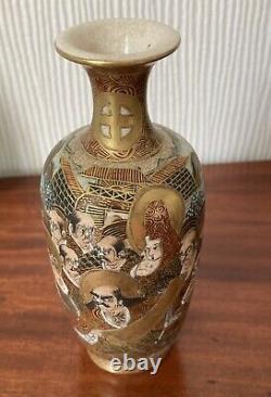 Japanese satsuma vases antique