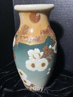 Magnificent Japanese Kyo-satsuma Vase By Kinkosan