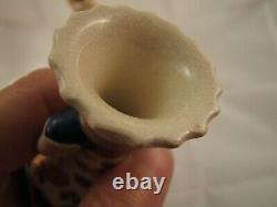 Pair of Small Japanese Imperial Satsuma Vases Meiji Period Signed to Base