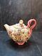 Rare Antique Satsuma Style Japanese Porcelain Tea Pot Damaged