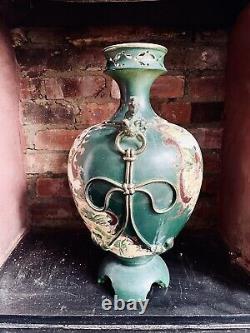 Rare Huge Japanese Satsuma Vase 19th Century