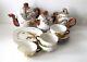 Satsuma Dragon Tea Set Of 15 Hand Painted Japanese Art Porcelain 24K Gold