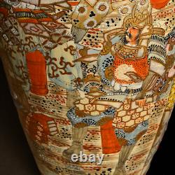 Satsuma Imperial vase exceptional quality Meiji Period 70cm (28 inches)tall