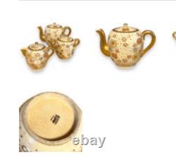 Satsuma Three-Piece Tea Set