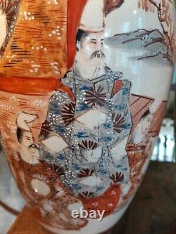 Satsuma Vases, 19th Century, Pair Of. Meiji Period