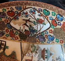 Stunning Signed Small Satsuma Bowl Minor Repair