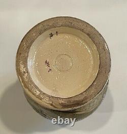 Vintage Japanese Ceramic with Gilt Detail Satsuma 10.5 Vase