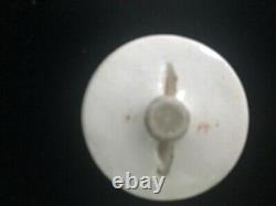 Vintage Satsuma Japanese Porcelain Buttons 4pc Set In Rich Gold
